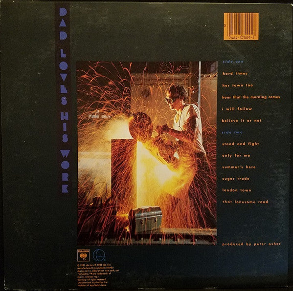 James Taylor (2) - Dad Loves His Work *SANTA MARIA* | Near Mint (NM) Excellent (EX) - FOLK / USED *NEAR MINT*