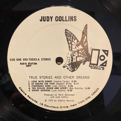 Judy Collins - True Stories *PROMO* | Near Mint (NM) Excellent (EX) - FOLK / USED *NEAR MINT*