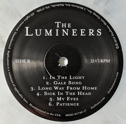 The Lumineers - Cleopatra (BLUE MARBLED VINYL LP DUALTONE 80302-01738-11 2022) | - FOLK / USED *NEAR MINT*