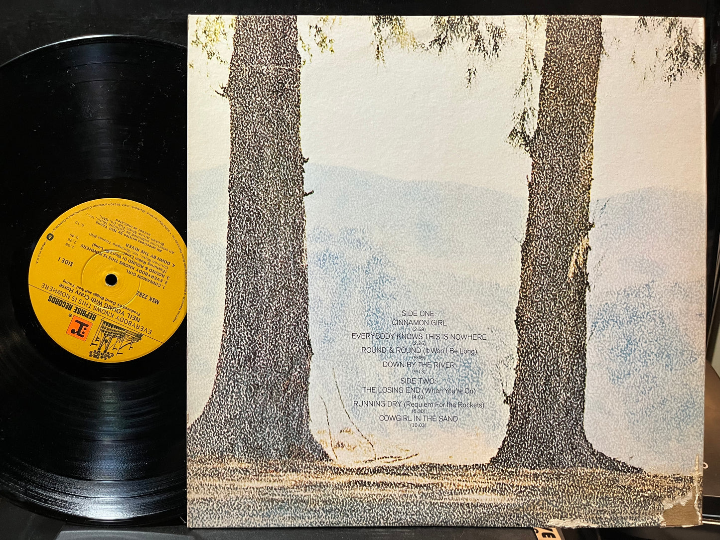 Neil Young With Crazy Horse - Everybody Knows This Is Nowhere (VINYL LP REPRISE MSK 2282 1978) | USED Near Mint (NM or M-) Very Good (VG) - FOLK / USED *NEAR MINT*