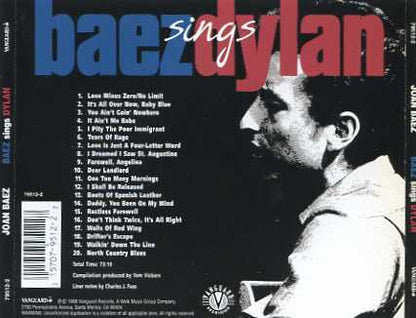Joan Baez - Baez Sings Dylan (CD) | USED - FOLK / USED *NEAR MINT*