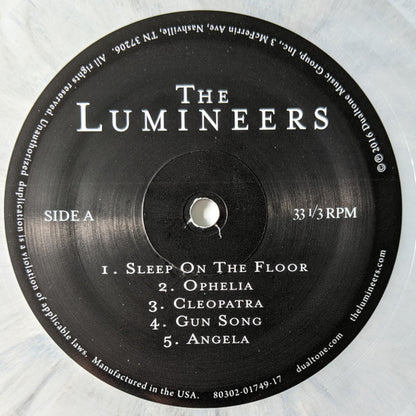 The Lumineers - Cleopatra (BLUE MARBLED VINYL LP DUALTONE 80302-01738-11 2022) | - FOLK / USED *NEAR MINT*