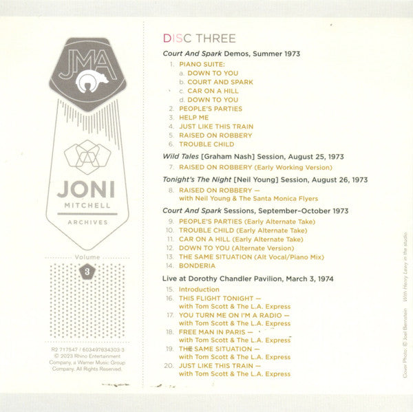 Archives – Volume 3: The Asylum Years (1972-1975) (5x CD BOX) | Near Mint (NM or M-) Excellent+ (EX+) - FOLK / USED *NEAR MINT*