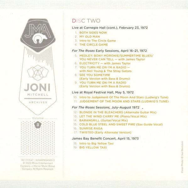 Archives – Volume 3: The Asylum Years (1972-1975) (5x CD BOX) | Near Mint (NM or M-) Excellent+ (EX+) - FOLK / USED *NEAR MINT*