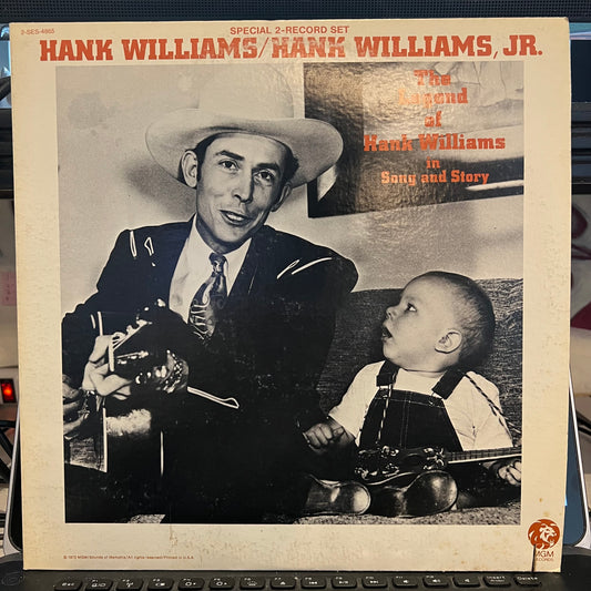 Hank Williams The Legend Of Hank Williams In Song And Story 2xLP Near Mint (NM or M-) Excellent (EX)