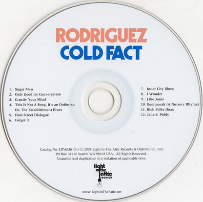 Cold Fact (CD) | Near Mint (NM or M-) Near Mint (NM or M-) - FOLK / USED *NEAR MINT*