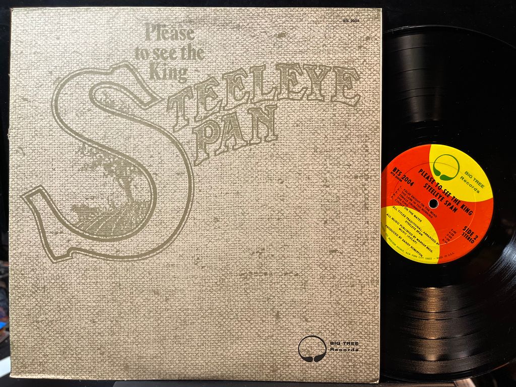 Steeleye Span - Please To See The King (VINYL) | Near Mint (NM) Near Mint (NM) - FOLK / USED *NEAR MINT*