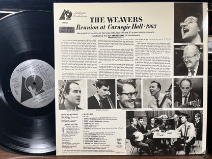 Reunion At Carnegie Hall - 1963 (VINYL) | Near Mint (NM) Excellent+ (EX+) - FOLK / USED *NEAR MINT*