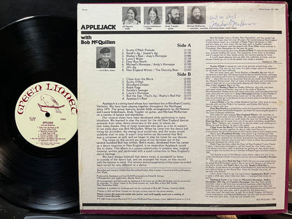 Applejack (4) - Contra Dance Music New England Style *SIGNED* (VINYL) | Near Mint (NM) Excellent (EX) - FOLK / USED *NEAR MINT*