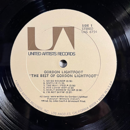 Gordon Lightfoot - The Best Of Gordon Lightfoot *K&S* | Near Mint (NM) Excellent (EX) - FOLK / USED *NEAR MINT*