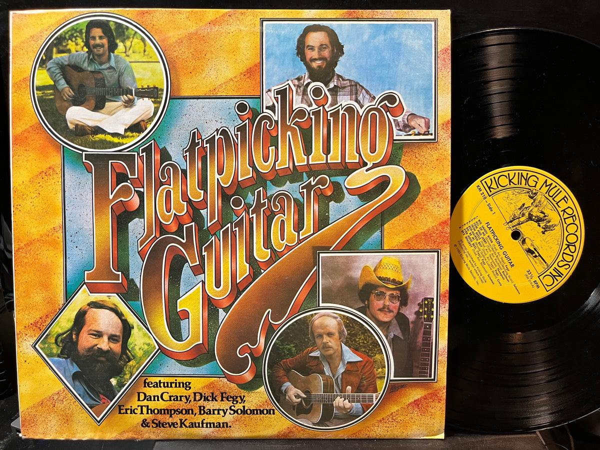 Various - Flatpicking Guitar (VINYL LP KICKING MULE KM 210 1980) | USED Near Mint (NM or M-) Near Mint (NM) - FOLK / USED *NEAR MINT*