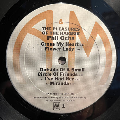 Phil Ochs - Pleasures Of The Harbor *REPRESS* | Near Mint (NM) Excellent (EX) - FOLK / USED *NEAR MINT*