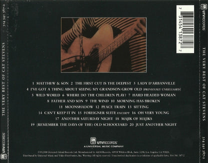 The Very Best Of Cat Stevens (CD) | Near Mint (NM) Excellent (EX) - FOLK / USED *NEAR MINT*