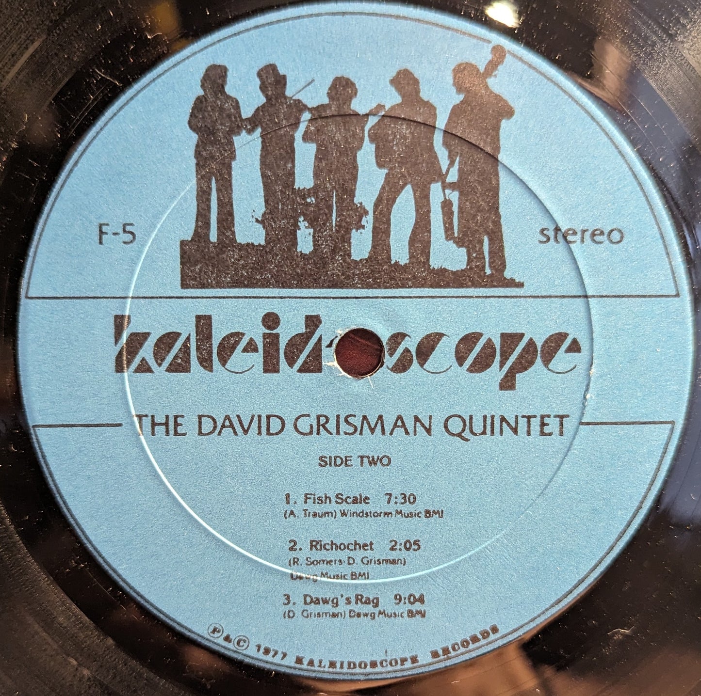 David Grisman Quintet The David Grisman Quintet *REISSUE* LP Near Mint (NM or M-) Excellent (EX)