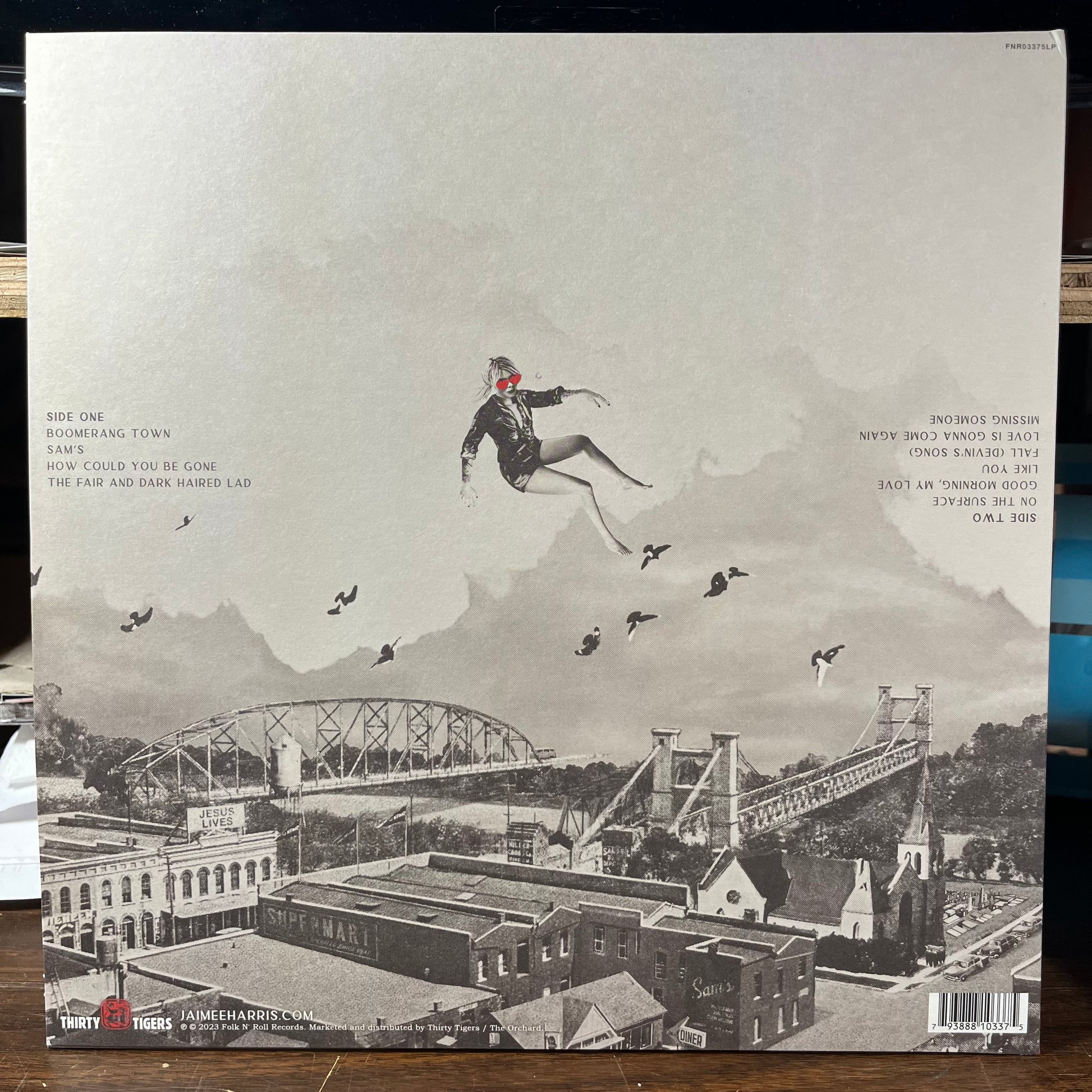 Boomerang Town *SIGNED*(VINYL) | Near Mint (NM) Mint (M) - FOLK / USED *NEAR MINT*