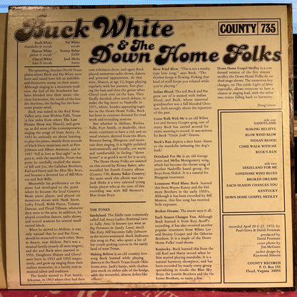 Buck White & The Down Home Folks - Buck White & The Down Home Folks | Near Mint (NM) Excellent (EX) - FOLK / USED *NEAR MINT*
