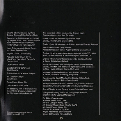 Crosby, Stills & Nash (CD) | Near Mint (NM) Near Mint (NM) - FOLK / USED *NEAR MINT*
