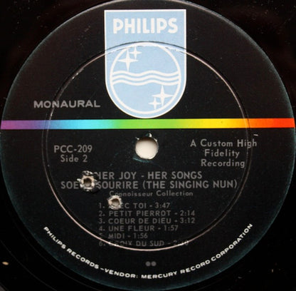 Soeur Sourire - Her Joy Her Songs | Near Mint (NM) Excellent (EX) - FOLK / USED *NEAR MINT*
