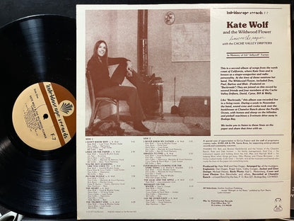 Kate Wolf - Lines On The Paper (VINYL) | Near Mint (NM) Excellent (EX) - FOLK / USED *NEAR MINT*