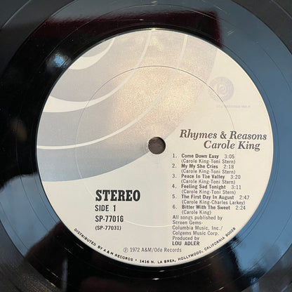 Rhymes & Reasons | Near Mint (NM) Near Mint (NM) - FOLK / USED *NEAR MINT*