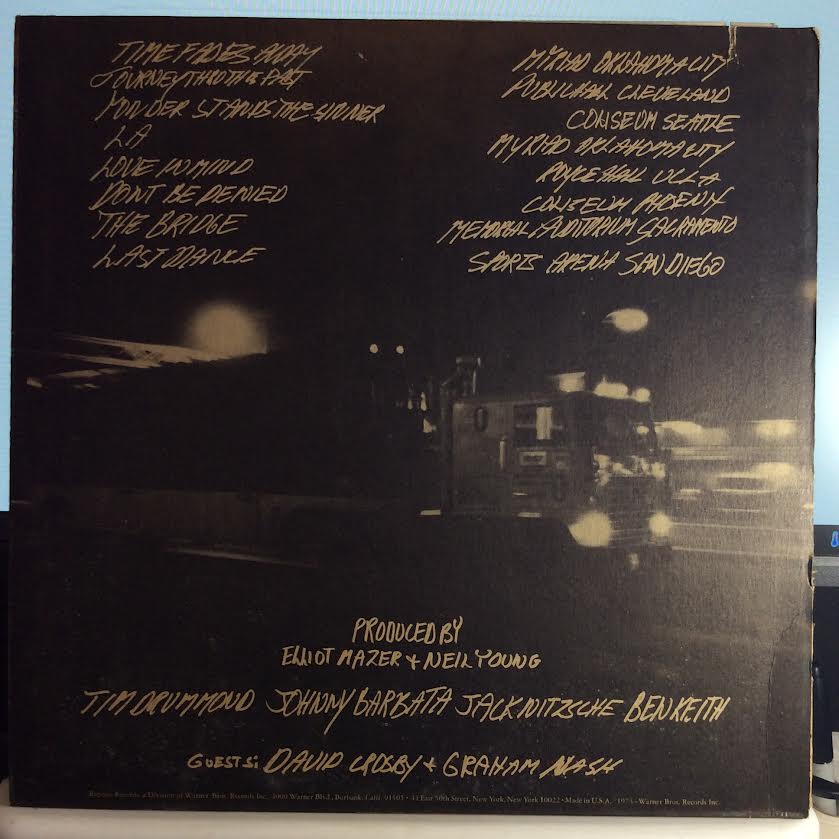 Time Fades Away (VINYL) | Near Mint (NM or M-) Excellent+ (EX+) - FOLK / USED *NEAR MINT*