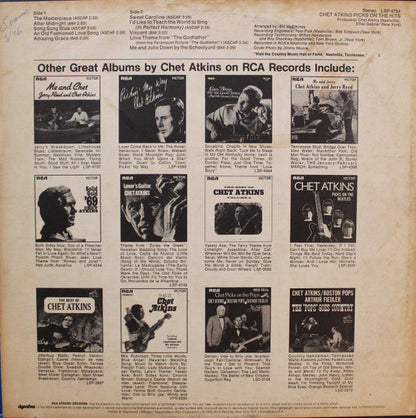 Chet Atkins - Picks On The Hits | Near Mint (NM) Excellent (EX) - FOLK / USED *NEAR MINT*
