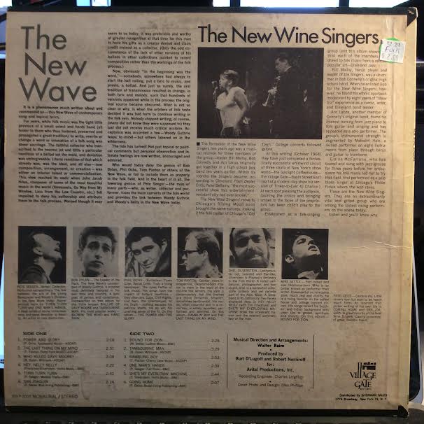 The New Wave (VINYL) | Near Mint (NM or M-) Excellent (EX) - FOLK / USED *NEAR MINT*
