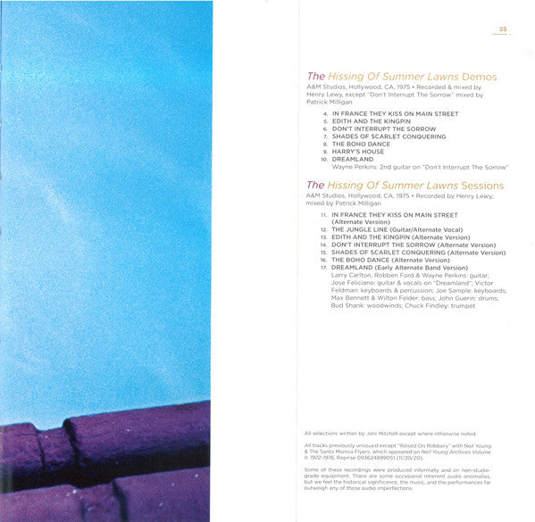 Archives – Volume 3: The Asylum Years (1972-1975) (5x CD BOX) | Near Mint (NM or M-) Excellent+ (EX+) - FOLK / USED *NEAR MINT*