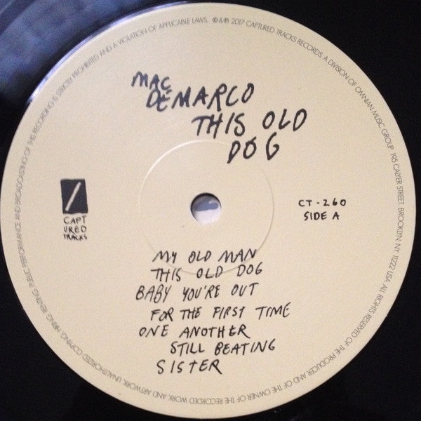 Mac Demarco - This Old Dog (VINYL) | Near Mint (NM) Near Mint (NM) - ALT/INDIE / USED *NEAR MINT*