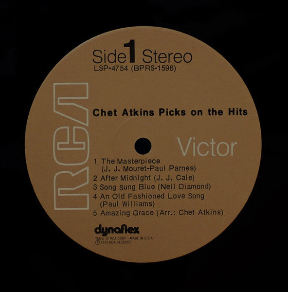 Chet Atkins - Picks On The Hits | Near Mint (NM) Excellent (EX) - FOLK / USED *NEAR MINT*