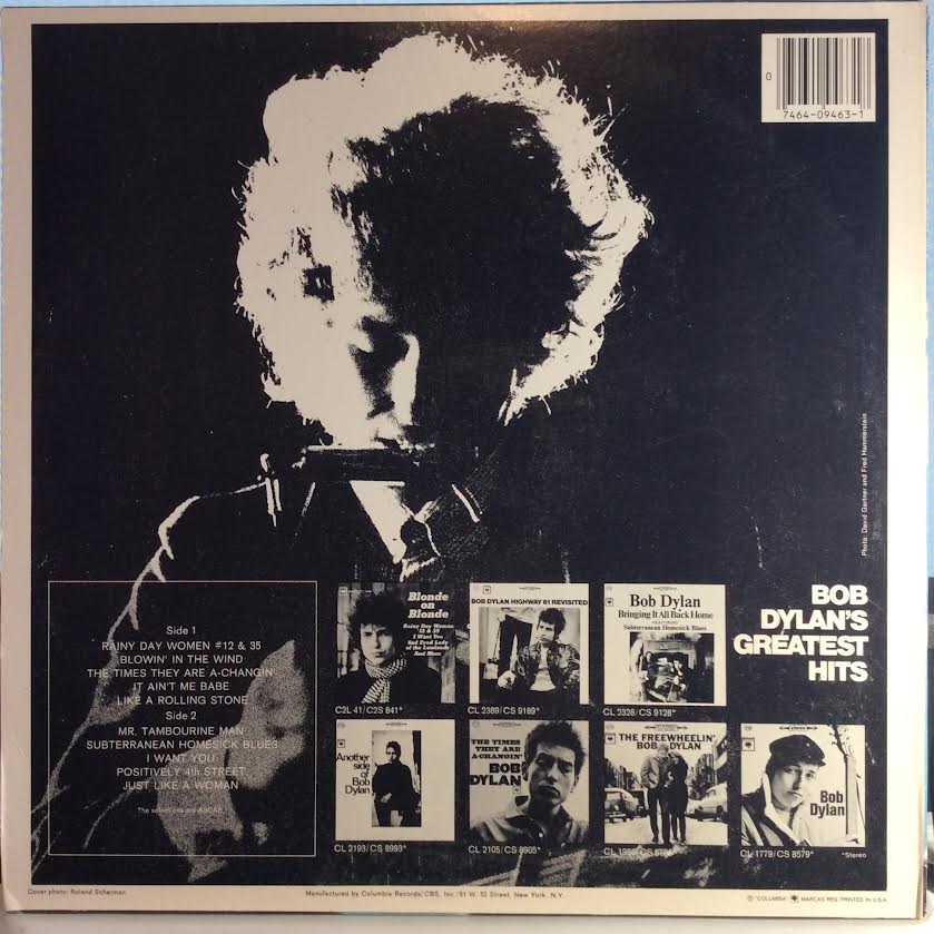 Bob Dylan's Greatest Hits (VINYL) | Near Mint (NM or M-) Excellent (EX) - FOLK / USED *NEAR MINT*