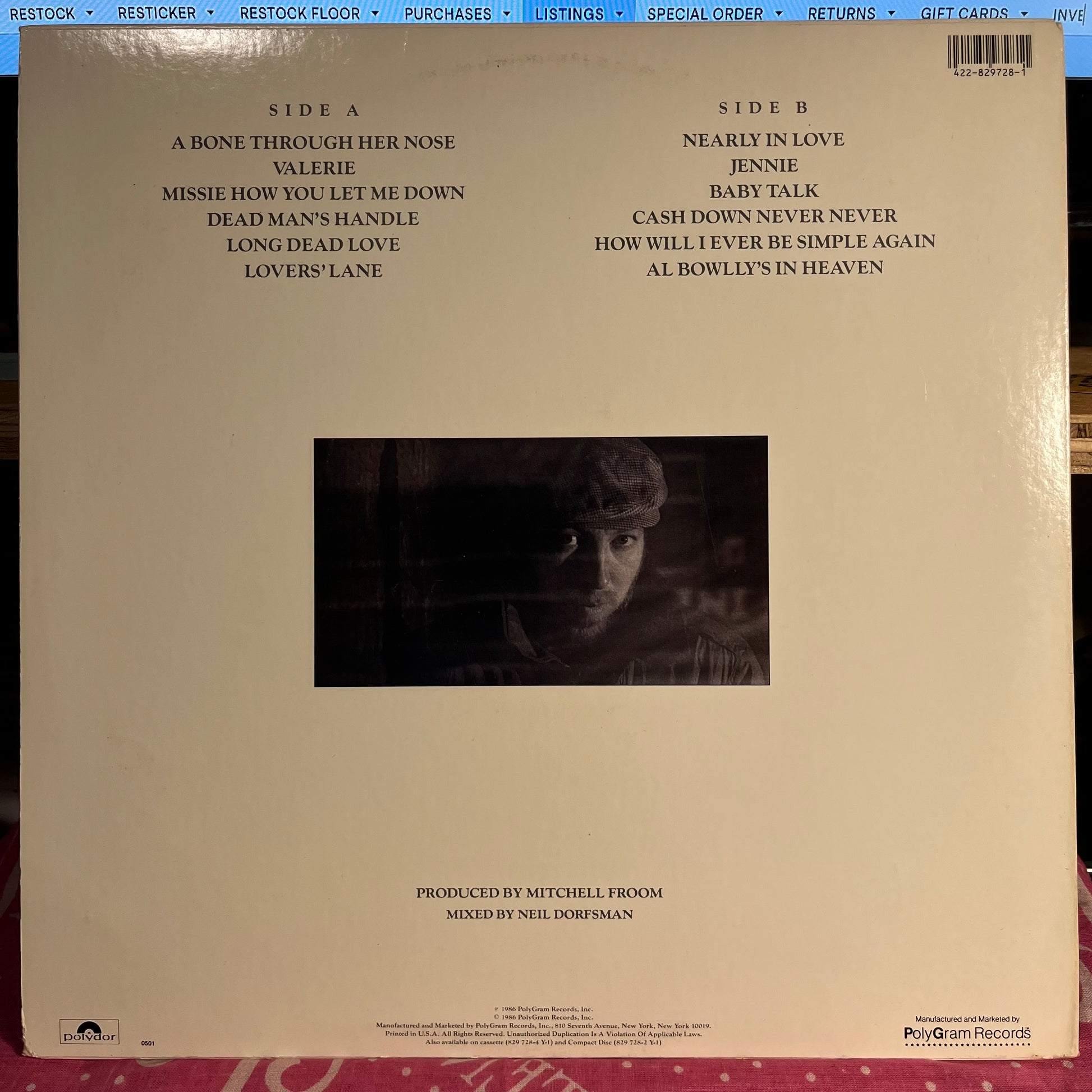 Richard Thompson - Daring Adventures *HRM* | Near Mint (NM) Excellent (EX) - FOLK / USED *NEAR MINT*