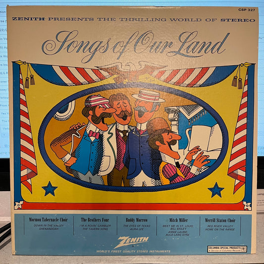 Zenith Presents Songs Of Our Land | Near Mint (NM) Near Mint (NM)