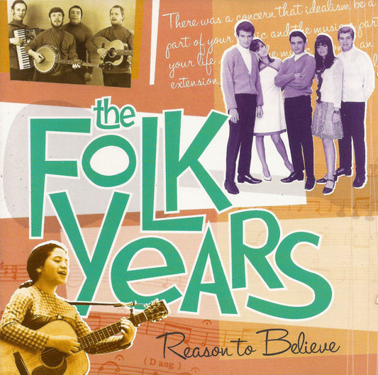 Various - The Folk Years Reason To Believe | Near Mint (NM) Near Mint (NM) - FOLK / USED *NEAR MINT*