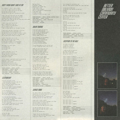 Better Oblivion Community Center (VINYL) | Near Mint (NM) Excellent (EX) - FOLK / USED *NEAR MINT*