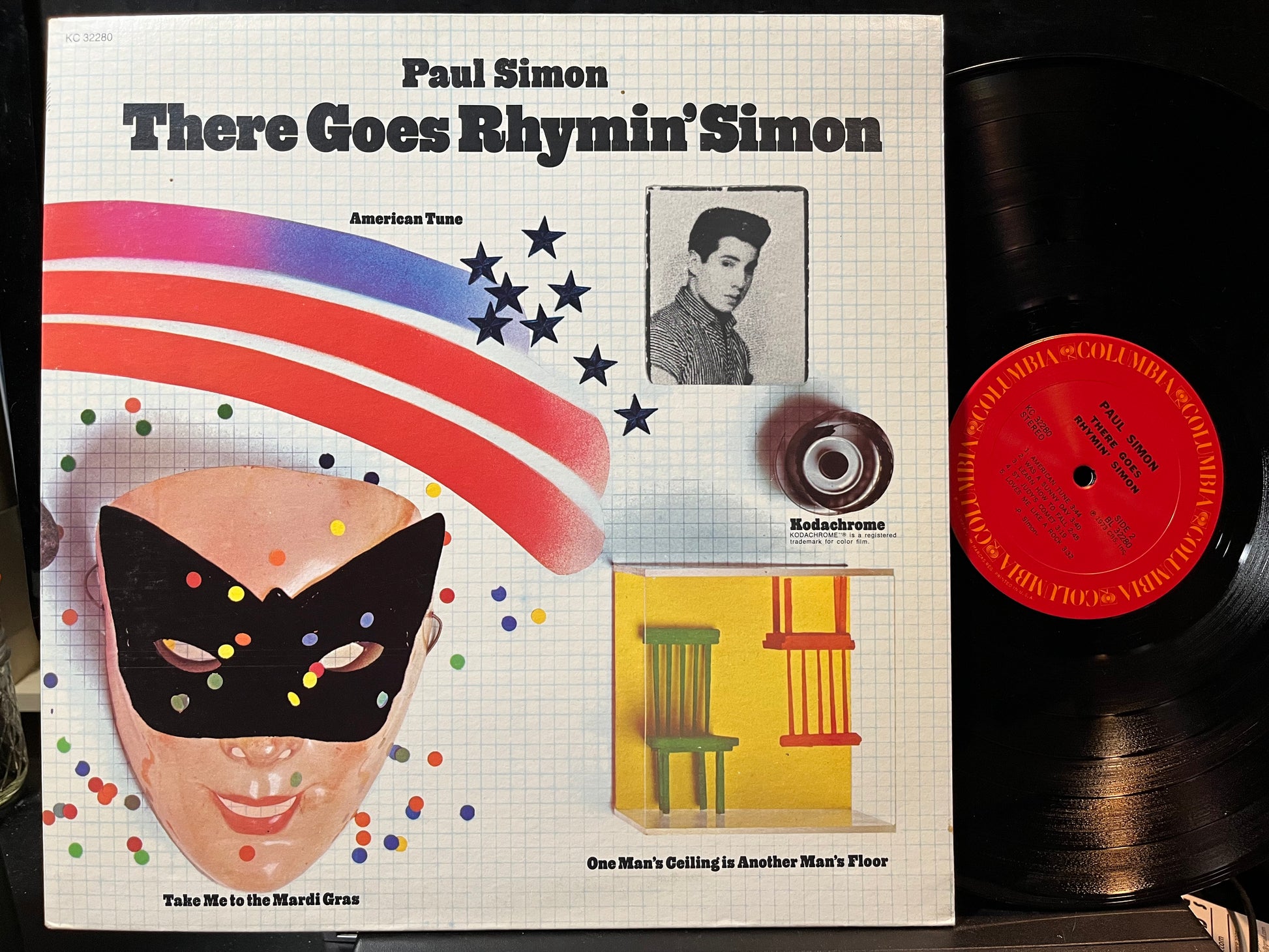 Paul Simon - There Goes Rhymin' Simon (VINYL) | Near Mint (NM) Near Mint (NM) - FOLK/ USED *NEAR MINT*