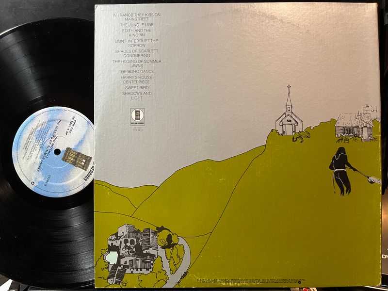 Joni Mitchell - The Hissing Of Summer Lawns (VINYL) | Near Mint (NM) Excellent (EX) - FOLK / USED *NEAR MINT*