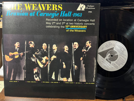 Reunion At Carnegie Hall - 1963 (VINYL) | Near Mint (NM) Excellent+ (EX+) - FOLK / USED *NEAR MINT*