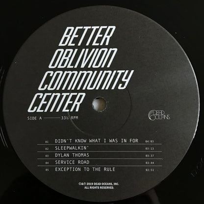 Better Oblivion Community Center (VINYL) | Near Mint (NM) Excellent (EX) - FOLK / USED *NEAR MINT*