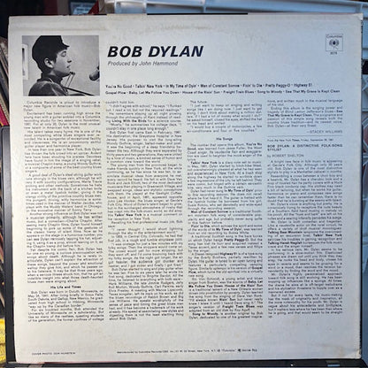 Bob Dylan (VINYL) | Very Good Plus (VG+) Excellent (EX) - FOLK / USED *VERY GOOD+*