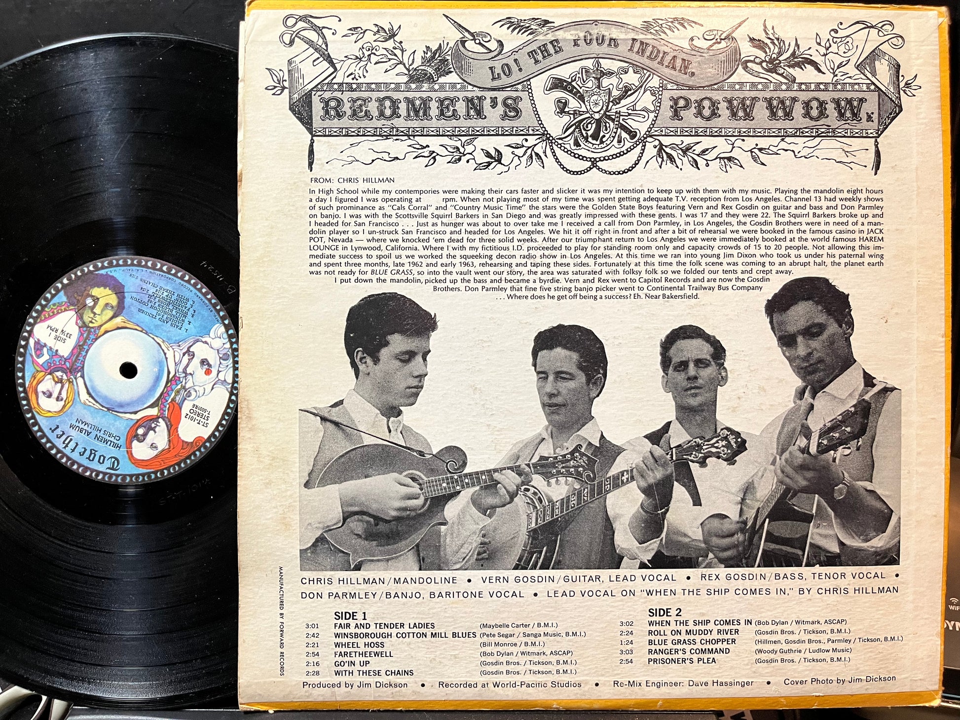 The Hillmen - The Hillmen (VINYL) | Very Good Plus (VG+) Very Good Plus (VG+) - FOLK / USED *VERY GOOD+*