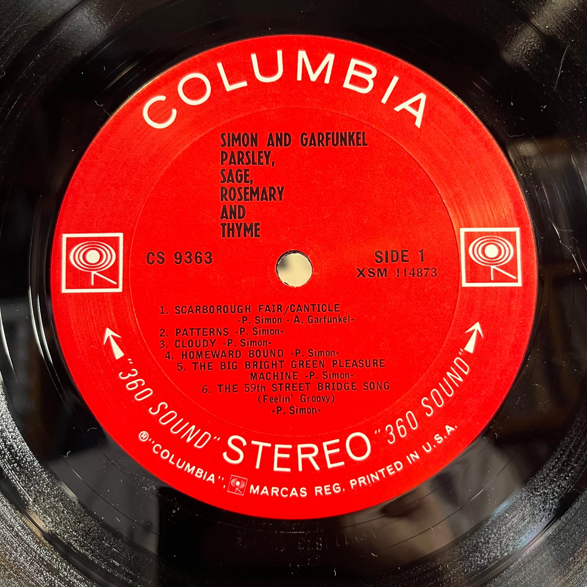 Simon & Garfunkel - Parsley, Sage, Rosemary And Thyme *STEREO* | Very Good Plus (VG+) Near Mint (NM) - FOLK / USED *VERY GOOD+*