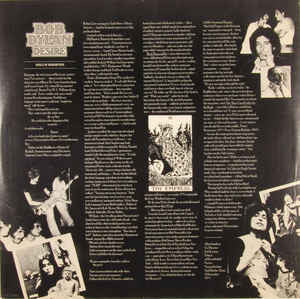 Desire (VINYL) | VERY GOOD PLUS PLUS (VG++) Near Mint (NM) - FOLK / USED * VERY GOOD ++*