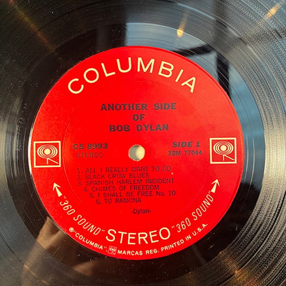 Another Side Of Bob Dylan (VINYL) | Very Good Plus (VG+) Very Good Plus (VG+) - FOLK / USED *VERY GOOD+*
