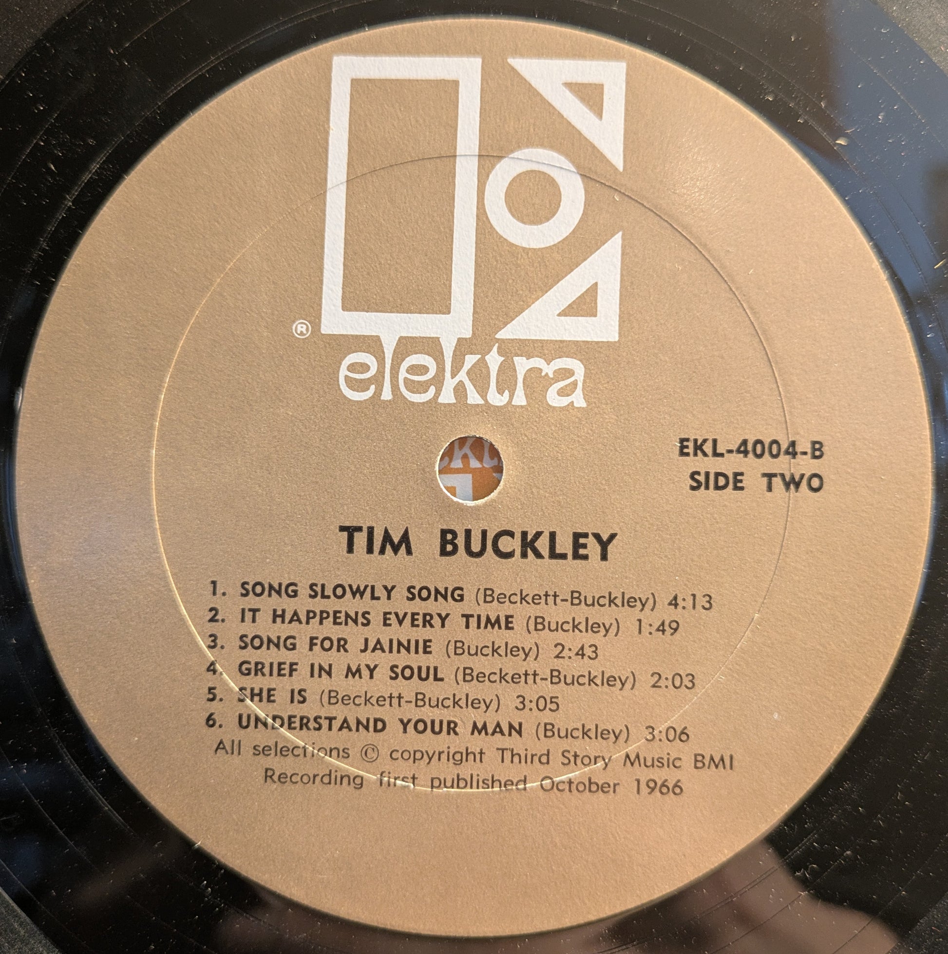 Tim Buckley (VINYL) | Very Good Plus (VG+) Excellent (EX) - FOLK / USED *VERY GOOD++*