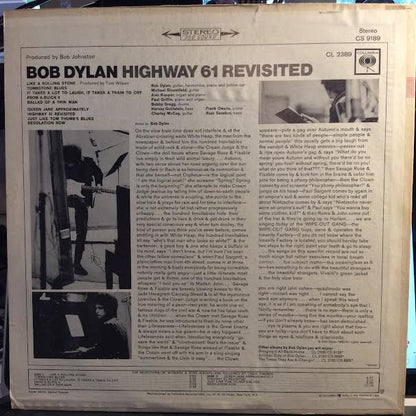 Highway 61 Revisited (VINYL) | Very Good Plus Plus (VG++) Very Good Plus (VG+) - FOLK / USED *VERY GOOD++*