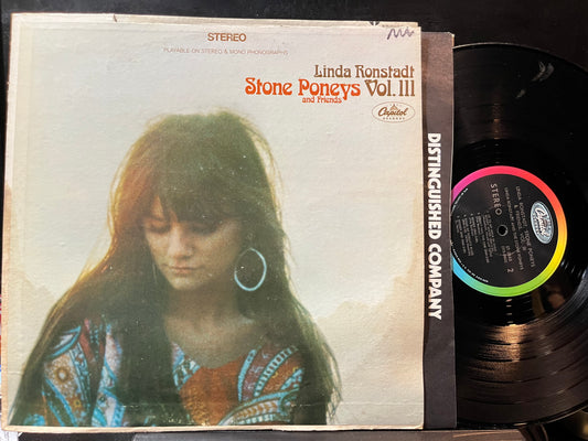 Linda Ronstadt - Vol. III (VINYL) | Very Good Plus (VG+) Very Good (VG) - FOLK / USED *VERY GOOD+*