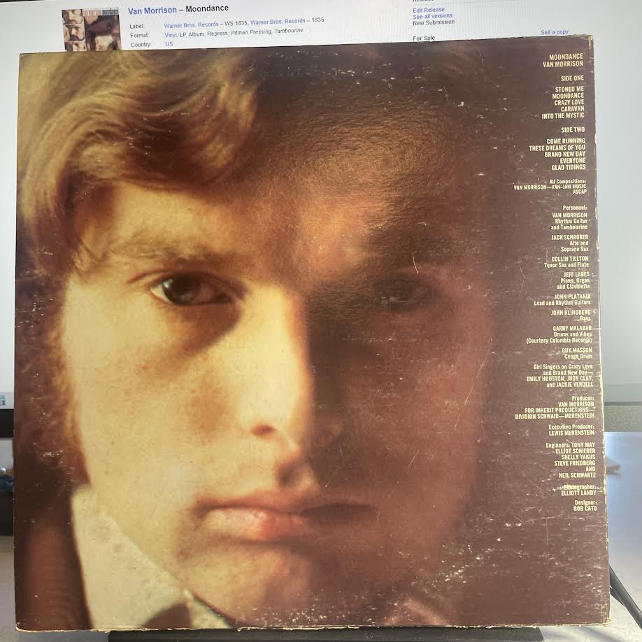 Van Morrison - Moondance (VINYL) | Very Good Plus (VG+) Good Plus (G+) - FOLK / USED *VERY GOOD+*