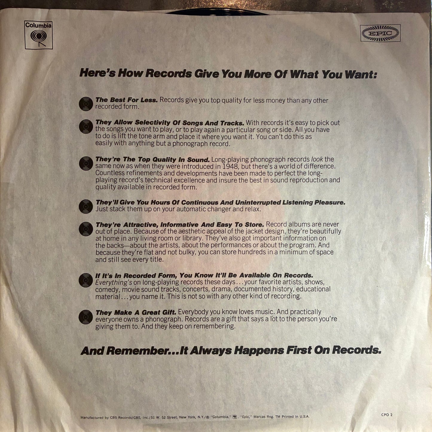 Bridge Over Troubled Water (VINYL) | Very Good Plus (VG+) Very Good Plus (VG+) - FOLK / USED *VERY GOOD+*