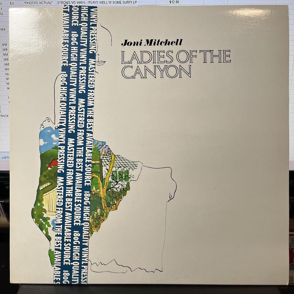 Ladies Of The Canyon (VINYL) | Very Good Plus (VG+) Near Mint (NM) - FOLK / USED *VERY GOOD+*